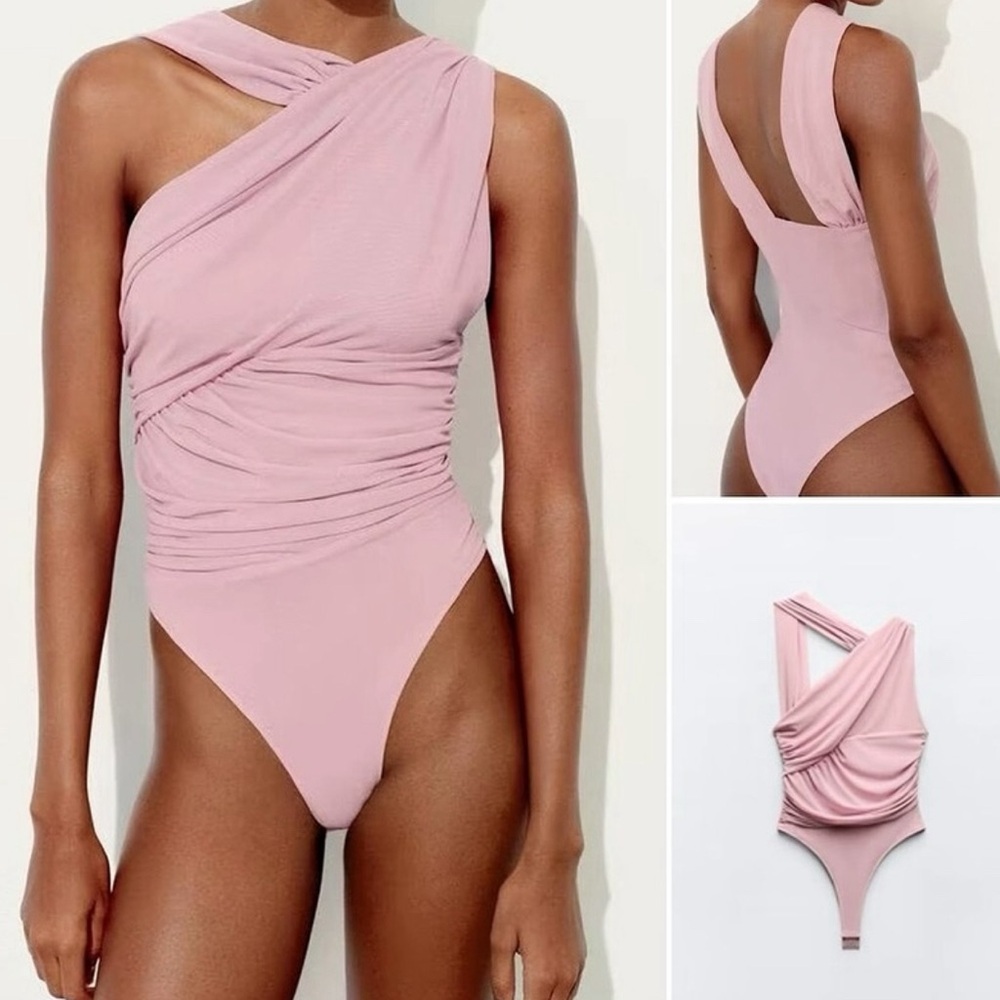 Zara Draped Bodysuit
